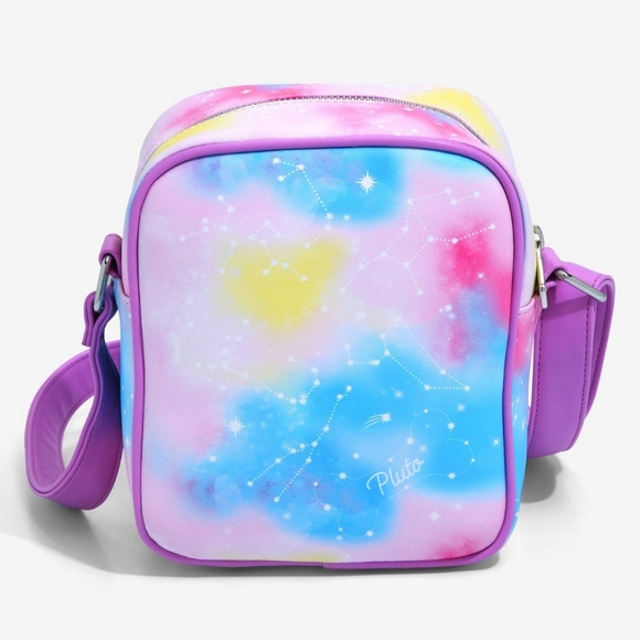 NWT Loungefly Mickey, Minnie and Pluto constellation camera crossbody bag - Picture 10 of 12